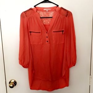 Peach Blouse